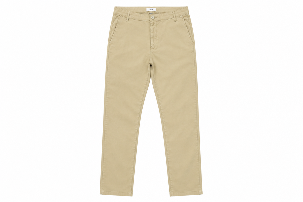 Silah Beige Twill Pants