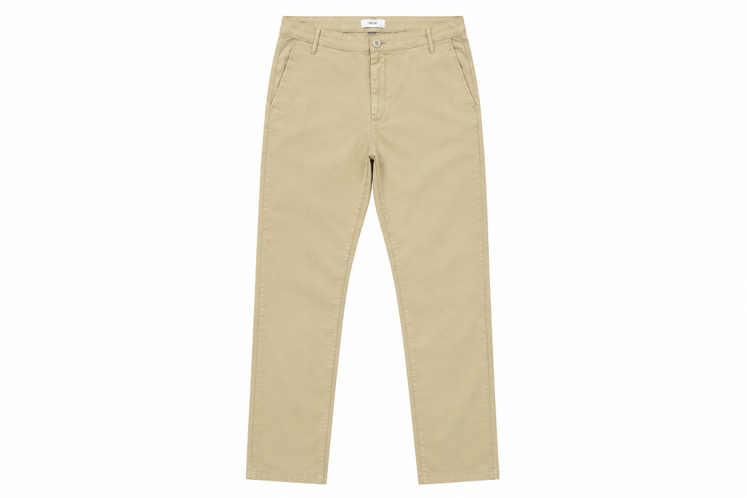 Silah Beige Twill Pants
