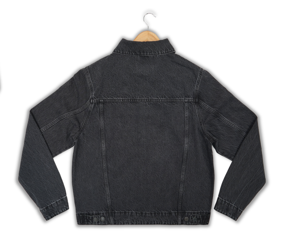 Zara Black Denim Jacket