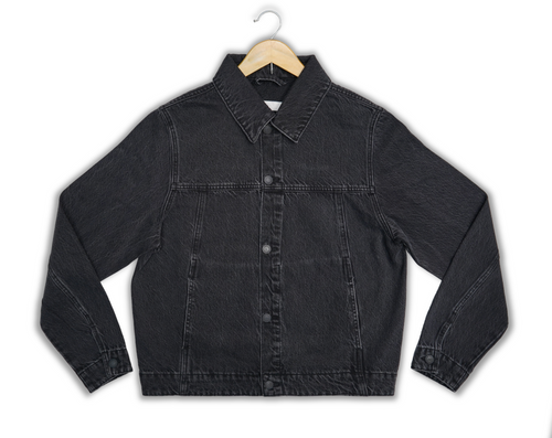 Zara Black Denim Jacket