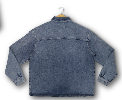 Zara Gray Denim Jacket