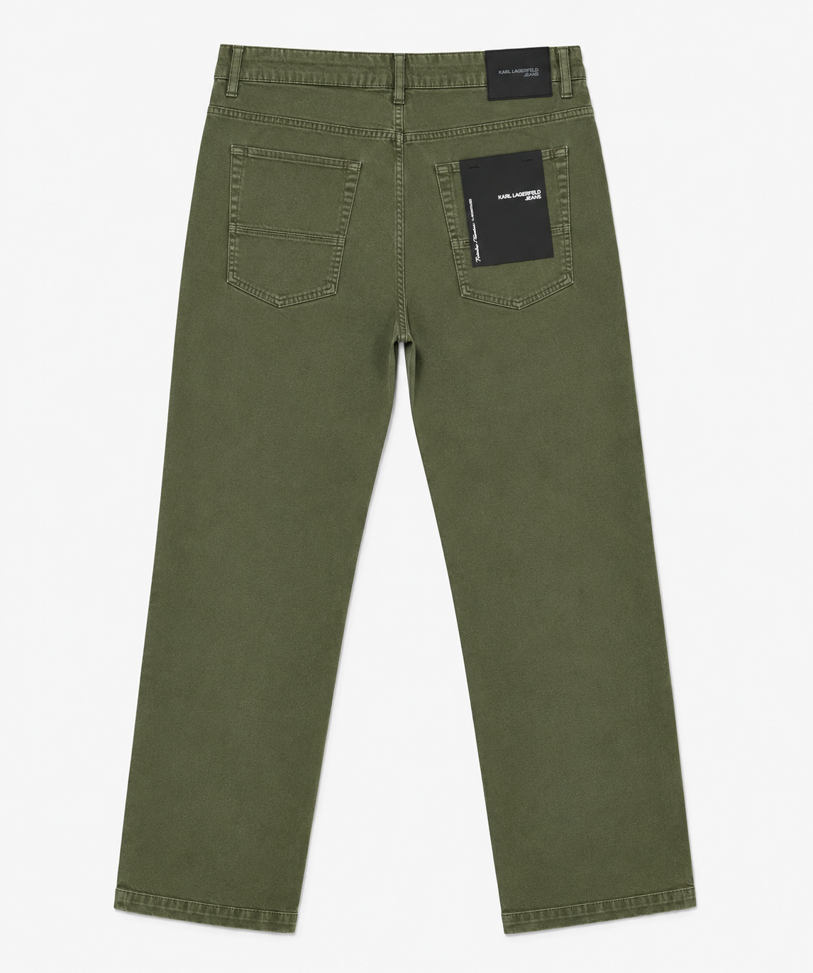 Karl Lagerfeld Green Straight Pants